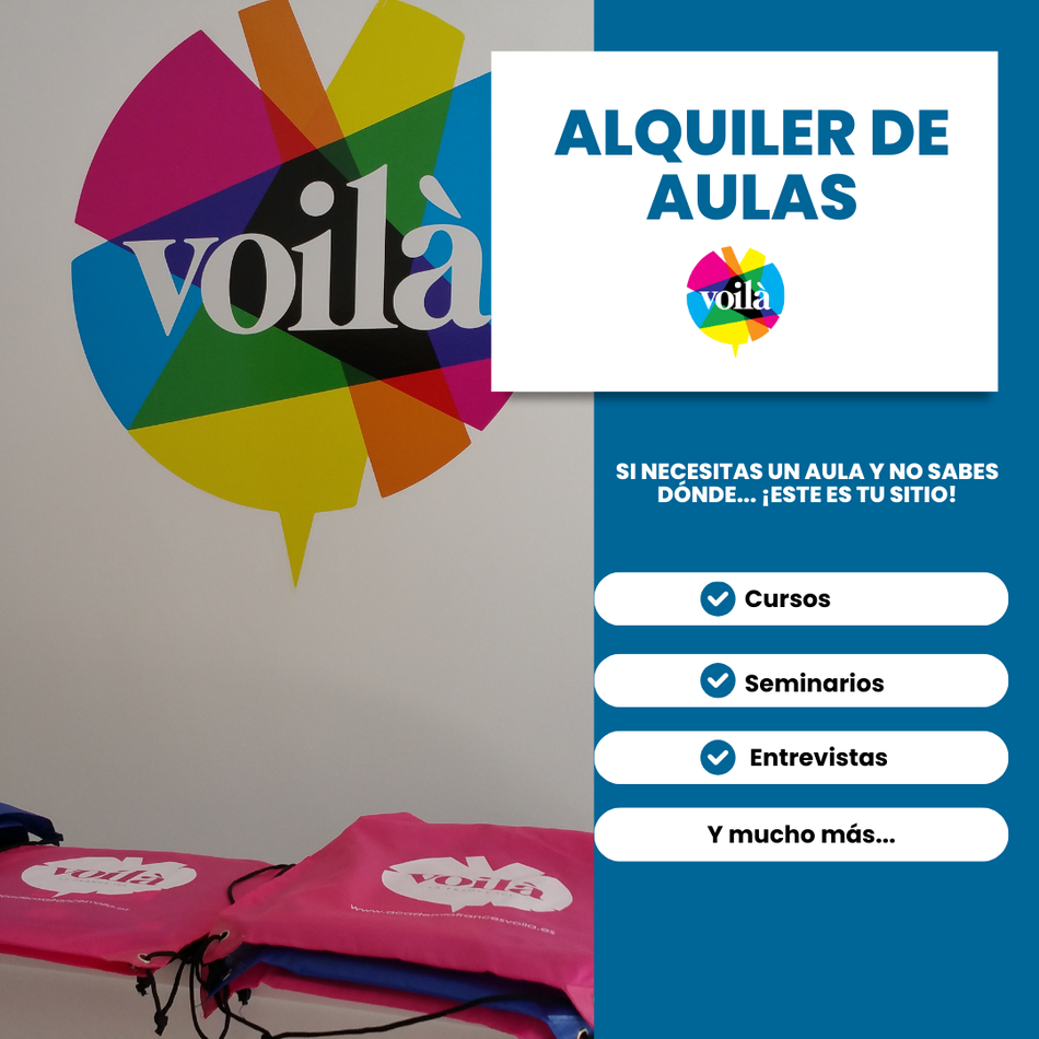 Alquiler de aulas