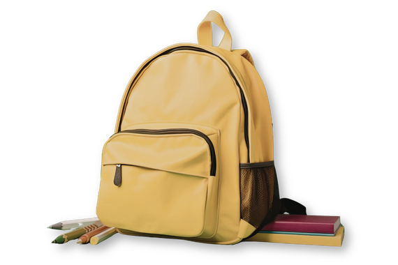 Mochila amarilla